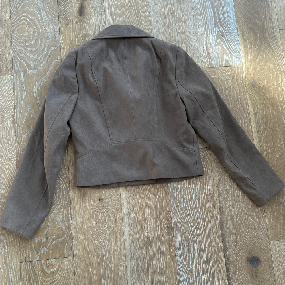 J.Crew Mercantile Faux Suede Moto Jacket - Picture 4 of 6